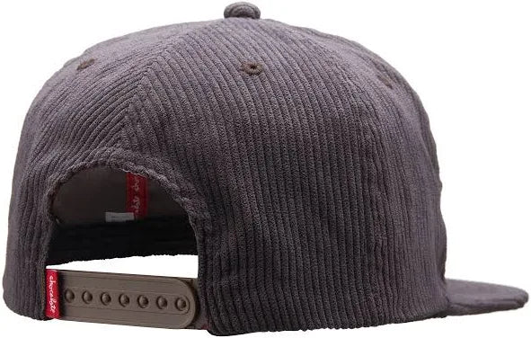 Chocolate Western Cord 5 Pannel Hat