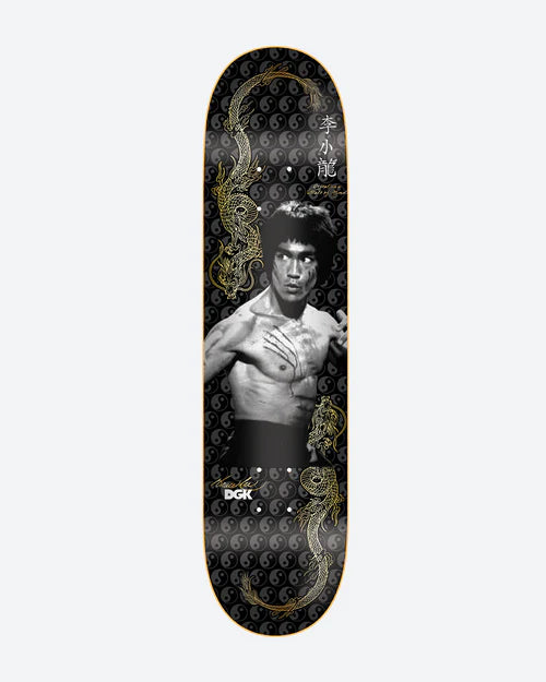 DGK x Bruce Lee Balance (Embossed) Deck 8.25
