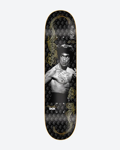 DGK x Bruce Lee Balance (Embossed) Deck 8.25
