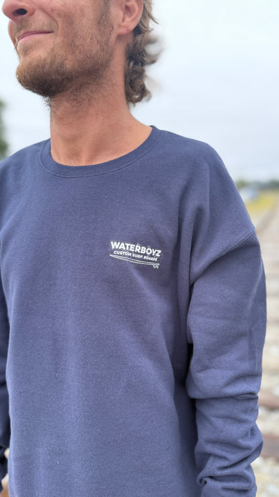 WBZ Surf Anatomy Sweatshirt Navy