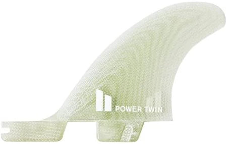 FCS II Power Twin+1 PG Centre Fin Clear (L/XL)