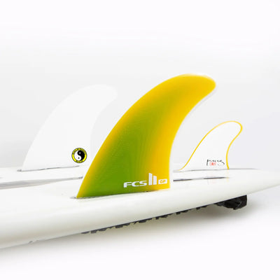 FCS II T&C Twin + 1 Fins (Yellow Fade)