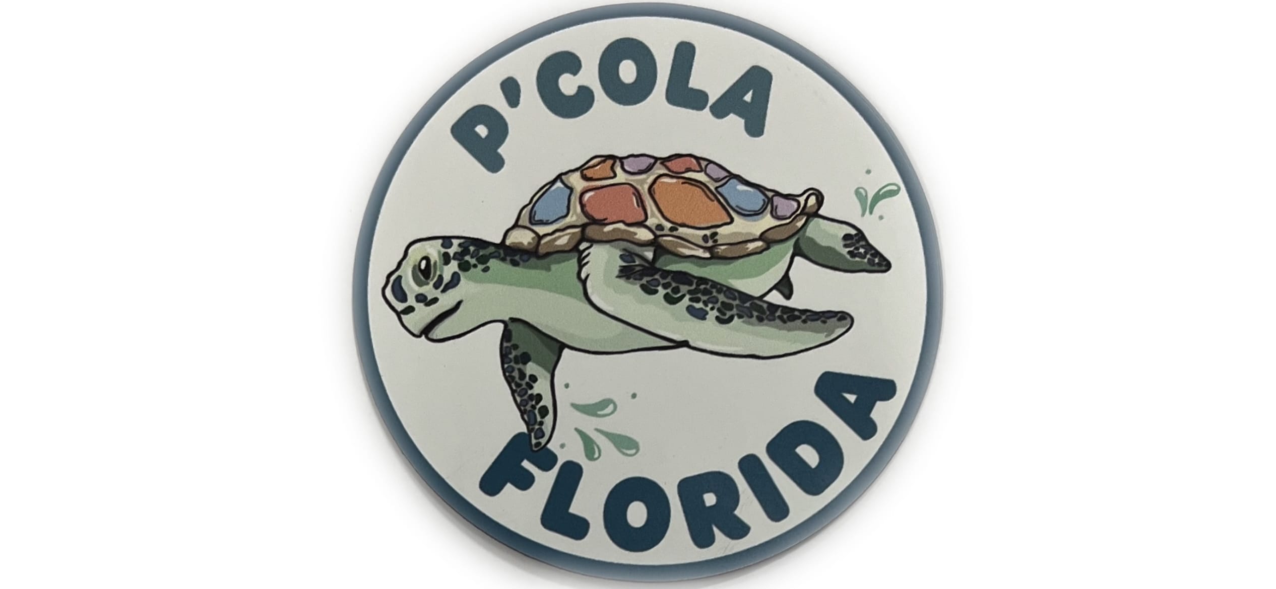 P'cola Turtle Sticker – Waterboyz