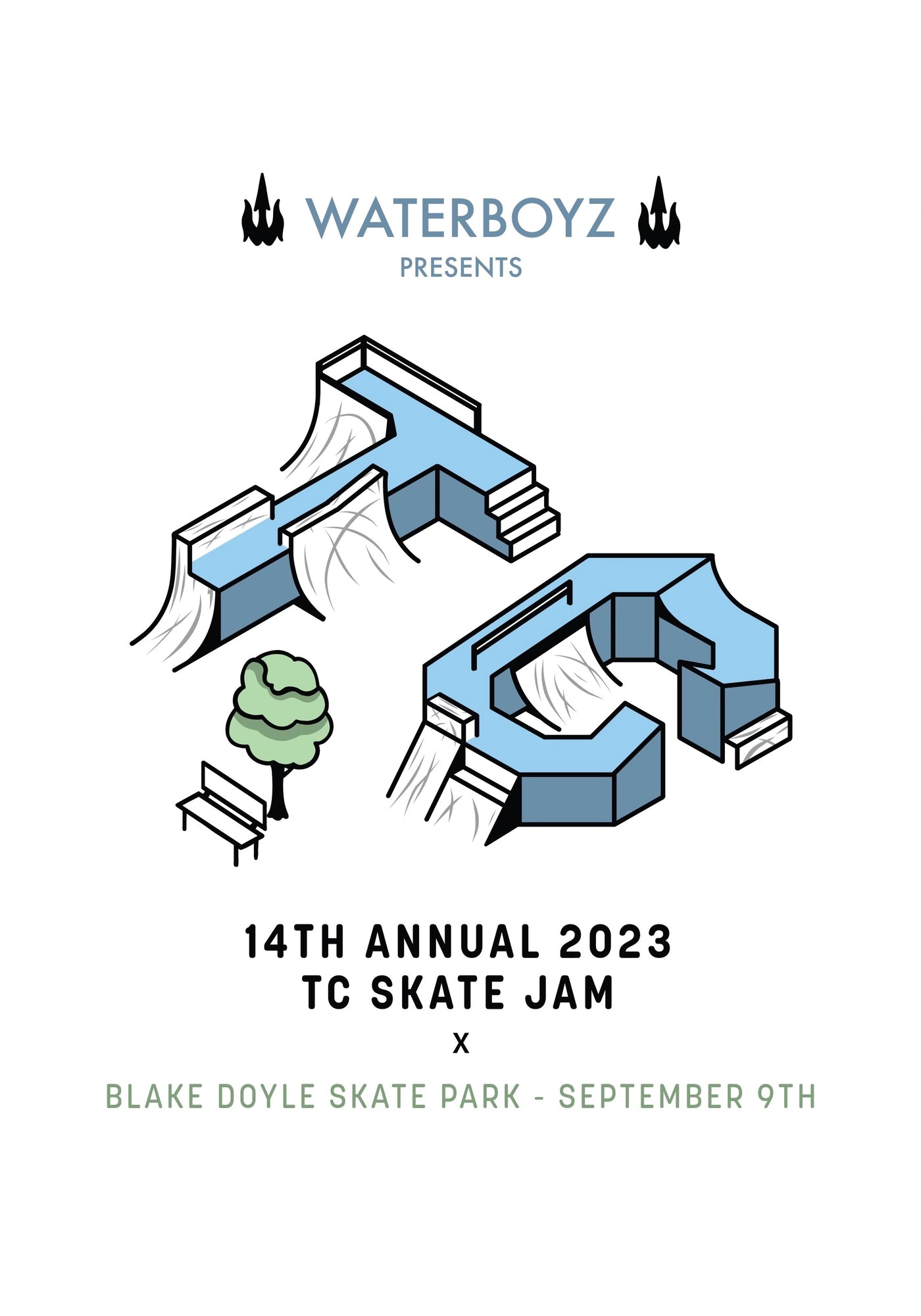 TC Skate Jam 2023 $$$ Round
