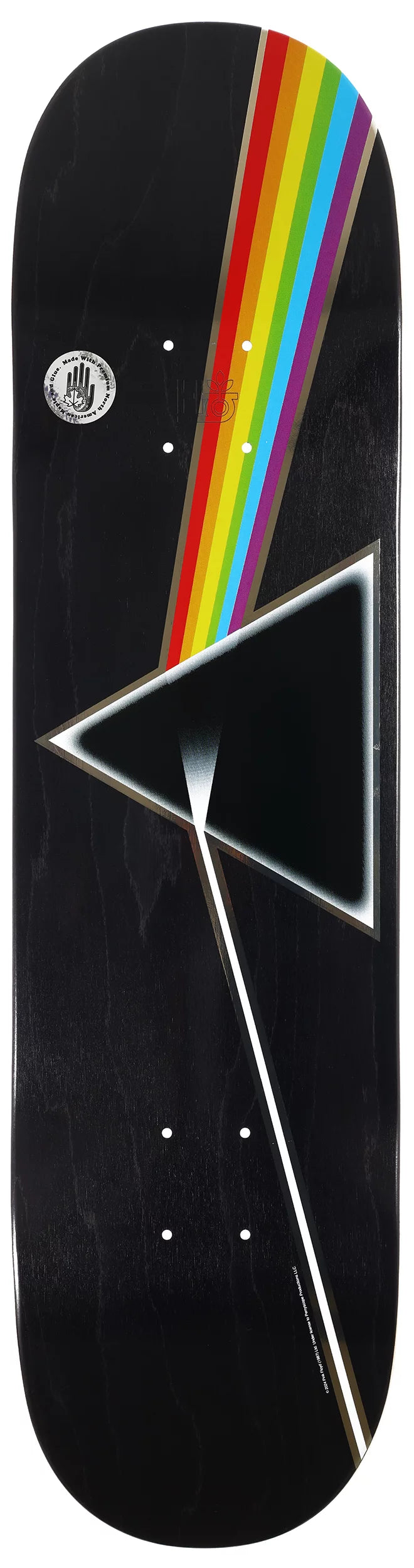 Habitat Pink Floyd Dark Side Of The Moon 8.5 Skateboard Deck