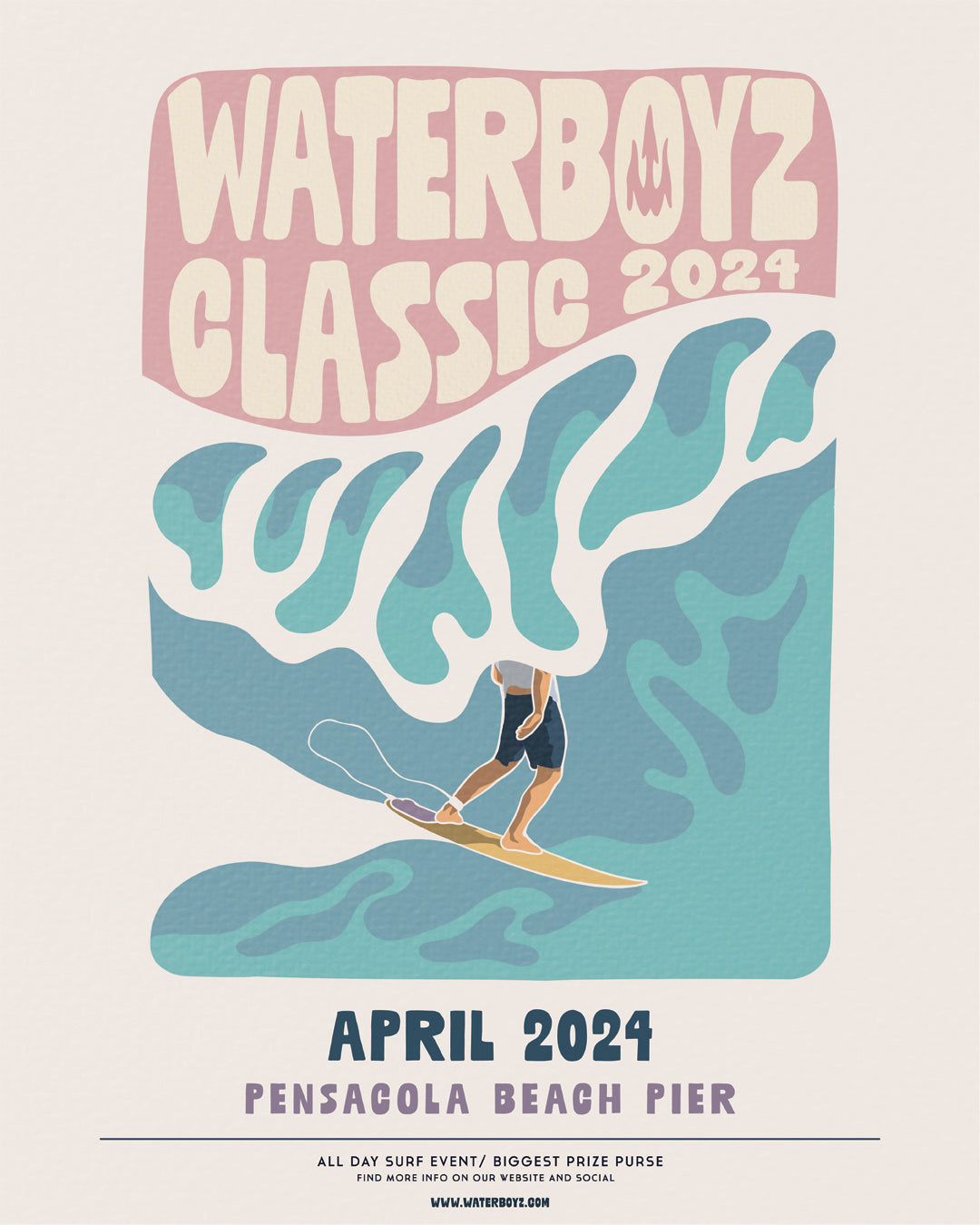 Waterboyz 2024 Surf Classic Bro AM Division ($$$ Round)