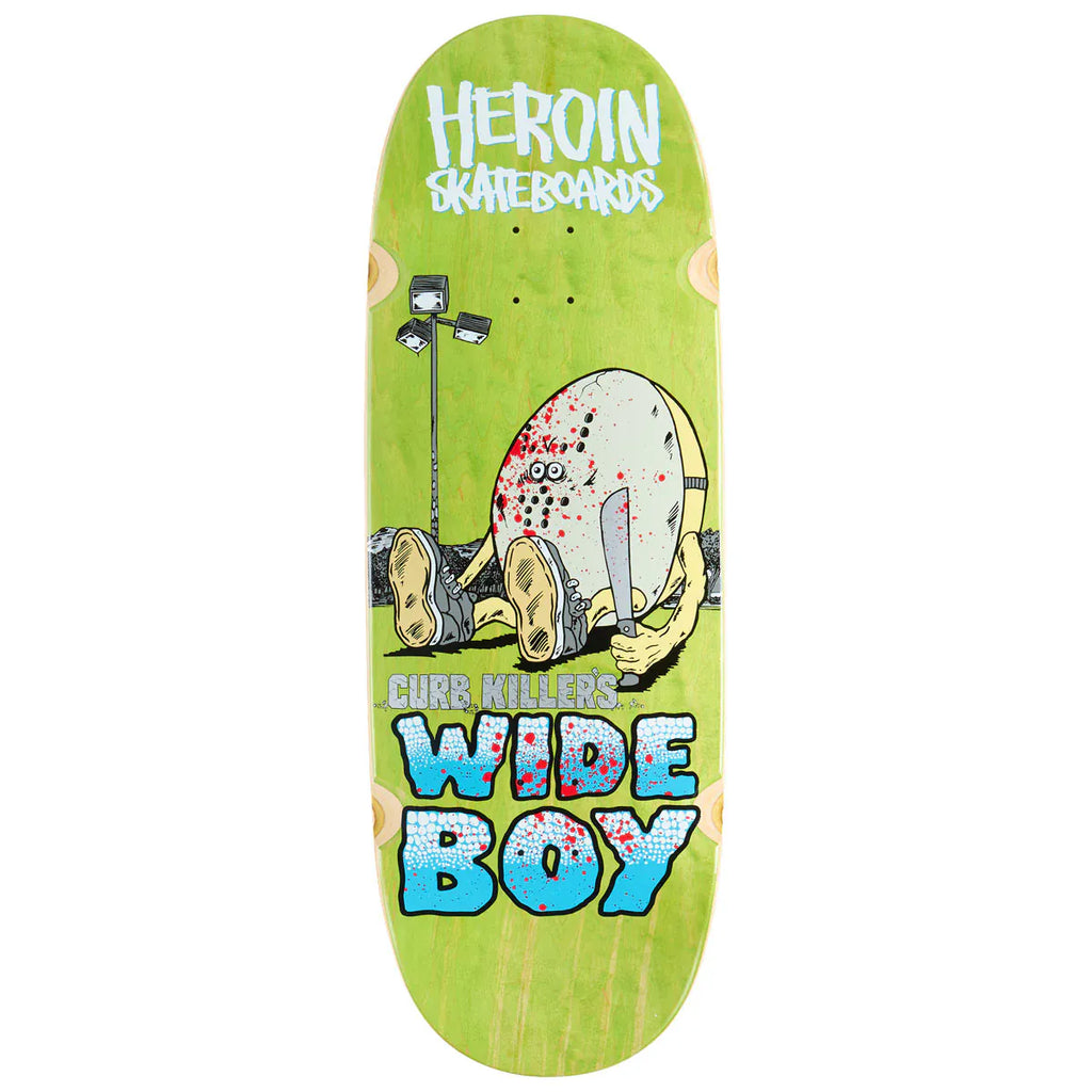 CURB KILLER WIDE BOY DECK 10.75 最終値下げ Heroin Curb Killer Wide Boy Deck 10.75 – Waterboyz