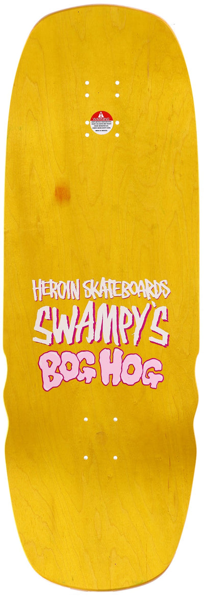 Heroin Swampy's Bog Hog Deck 10.75