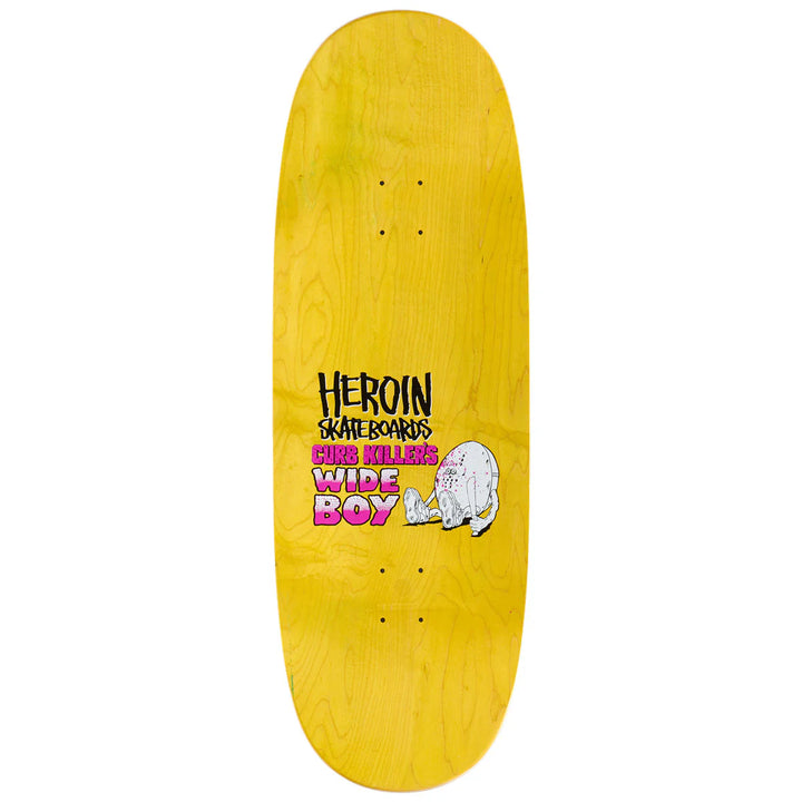 CURB KILLER WIDE BOY DECK 10.75 最終値下げ Heroin Curb Killer Wide Boy Deck 10.75 – Waterboyz