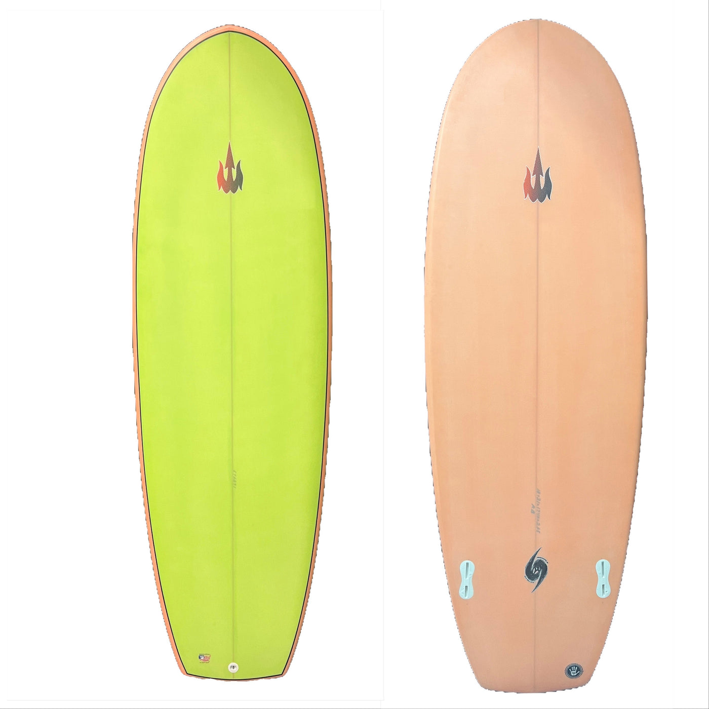 WBZ 5'7" Turkey Twin Surfboard