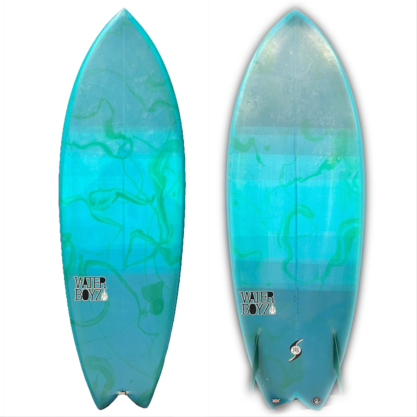 Used WBZ 5'5" Fish (Green)