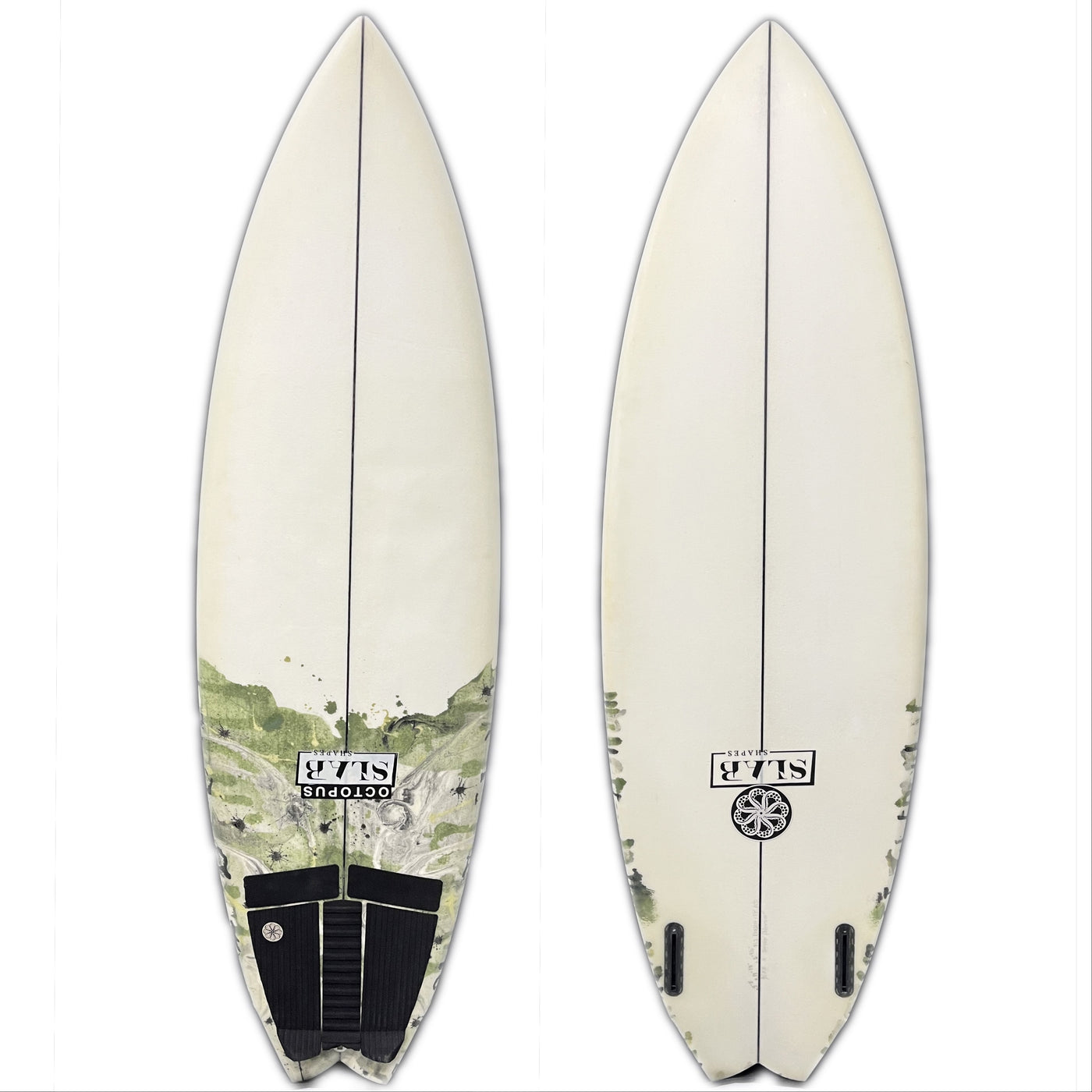 used 5'8" Slab Shapes Twin Swallow tail