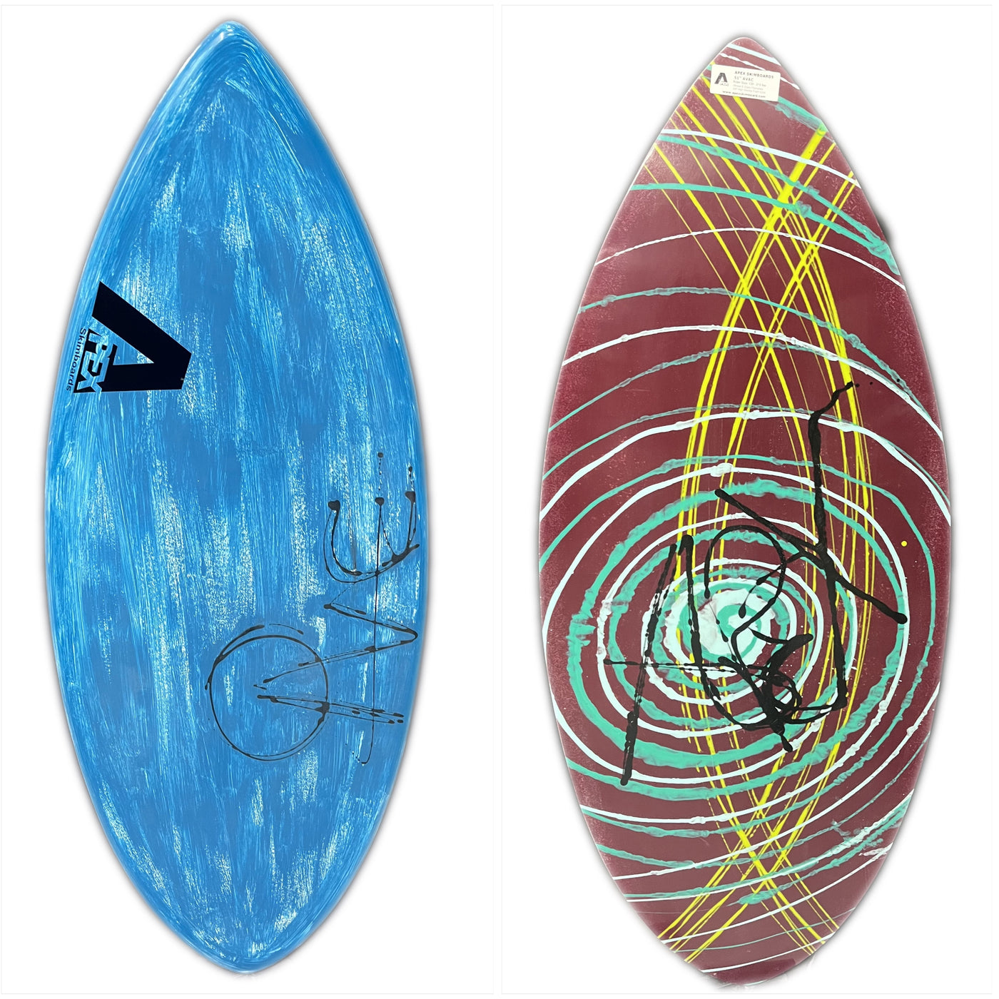 51" Apex Avac Skimboard Blue