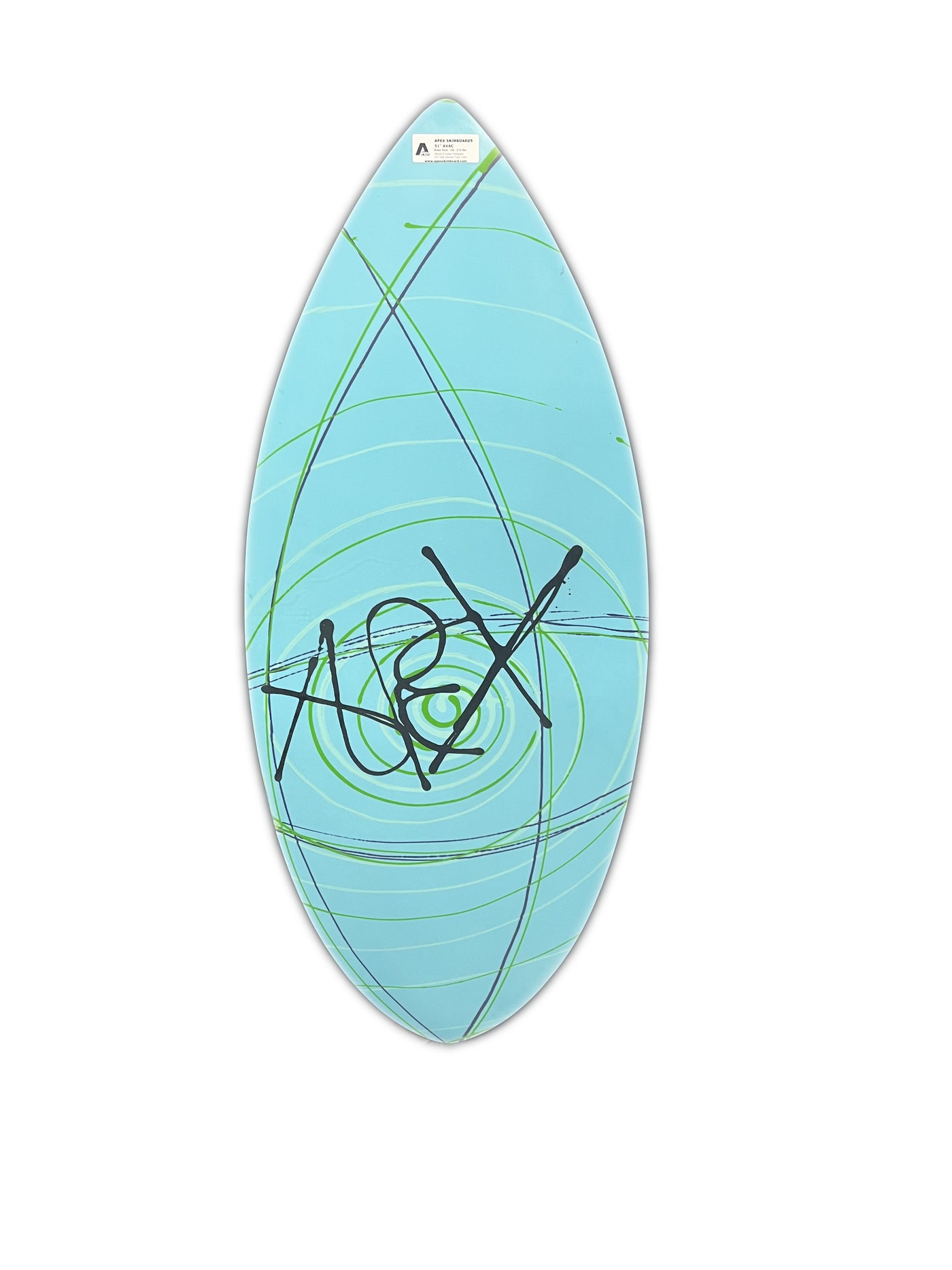 51" Apex Avac Skimboard Green