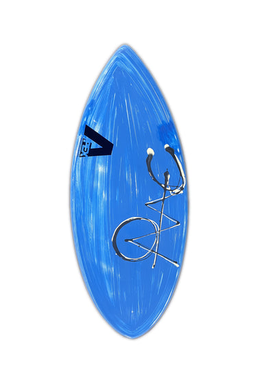 51" Apex Avac Skimboard Blue