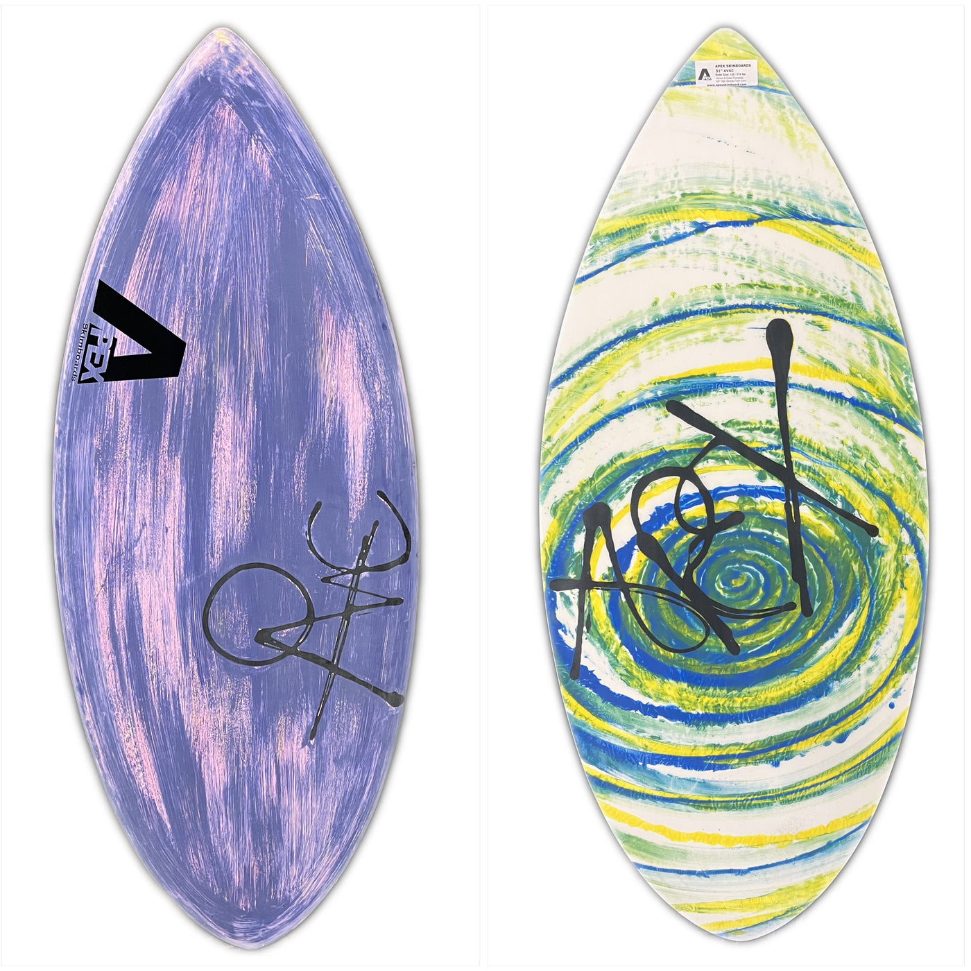 51" Apex Avac Skimboard Purple