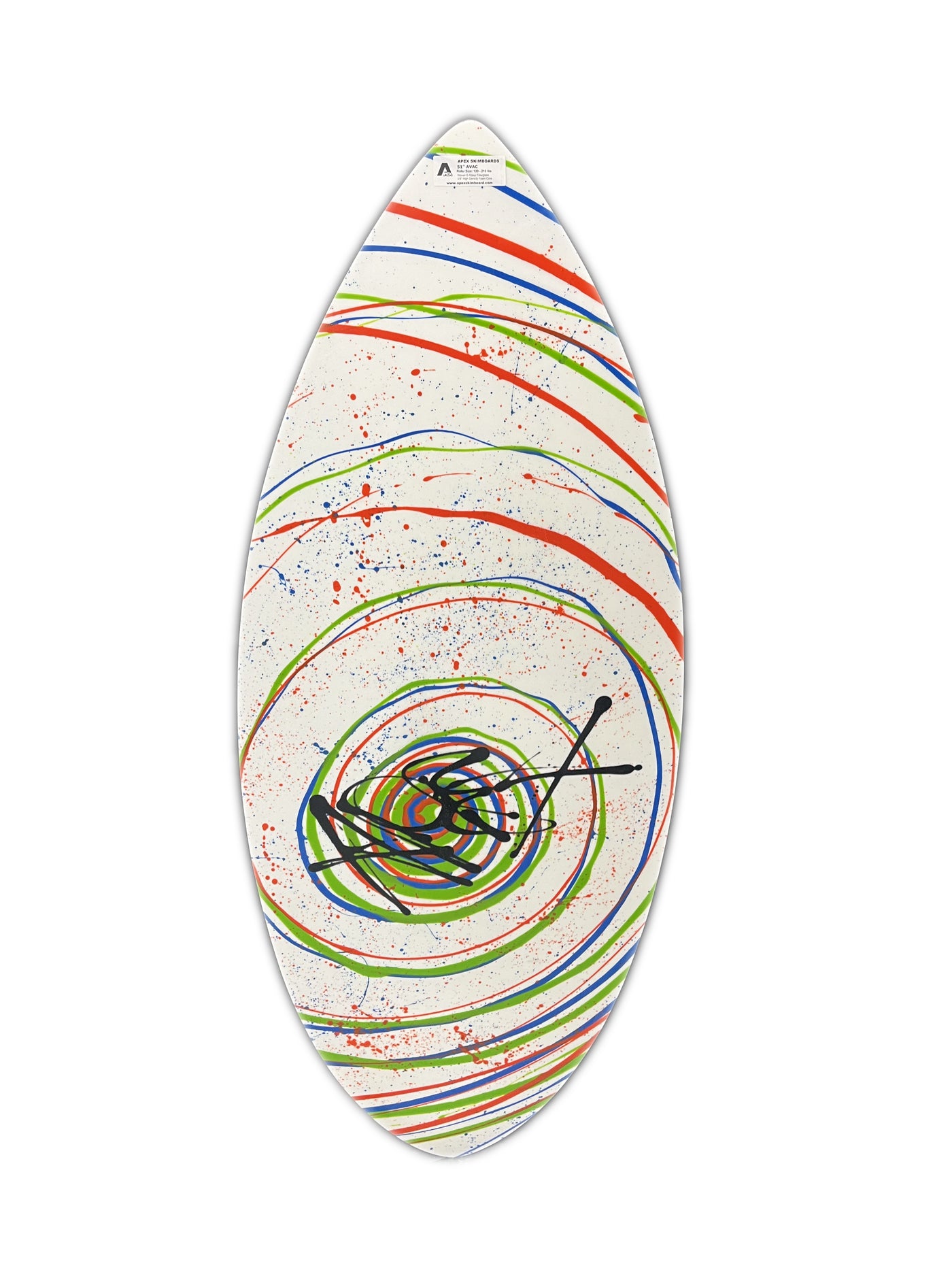 51" Apex Avac Skimboard Orange