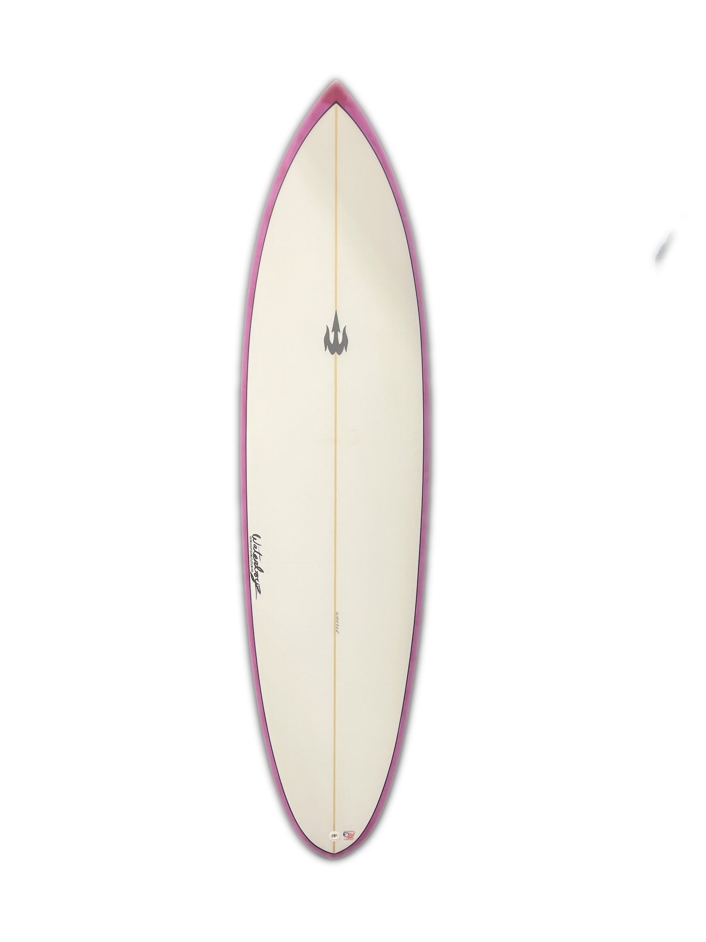 WBZ 6'10" Funboard (Purple/White)