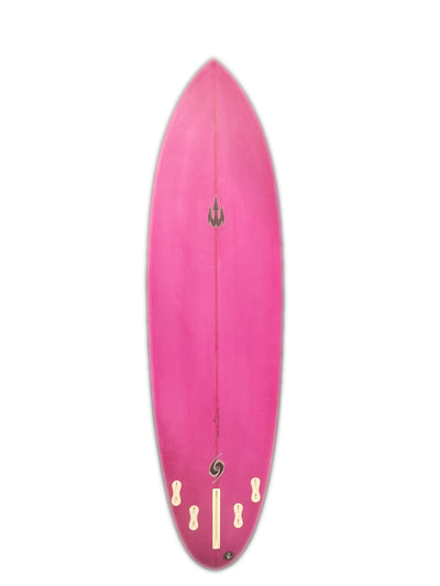 WBZ 6'10" Funboard (Purple/White)