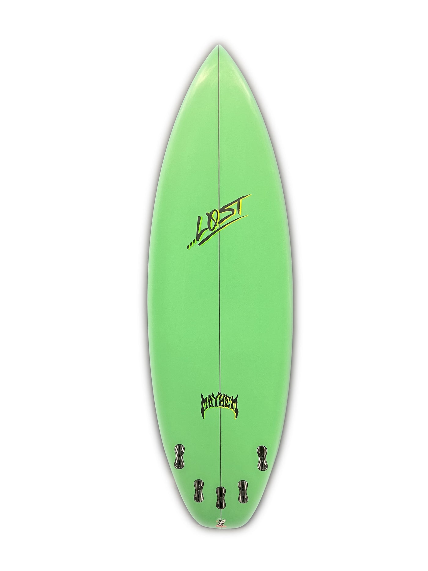 Lost 5'8" Ripper 5 Fin FCS II Green