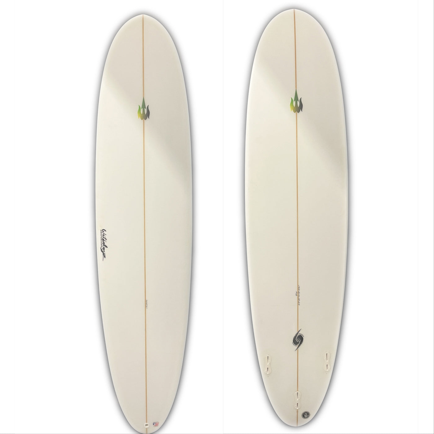 WBZ 7'4" Egg Funboard -Clear