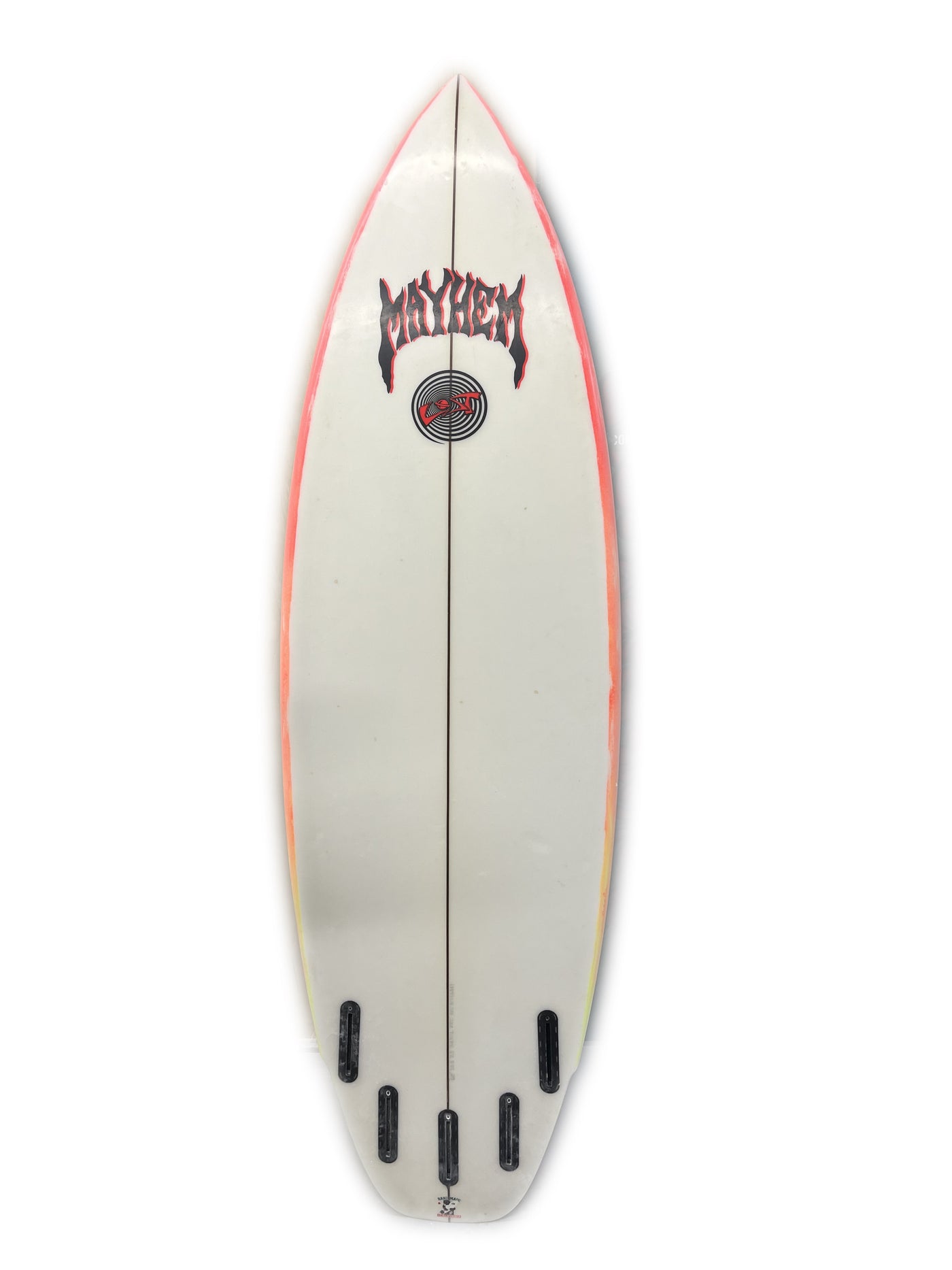 Used 6'0" Lost Surfboard (Clear/ Mulit Color)
