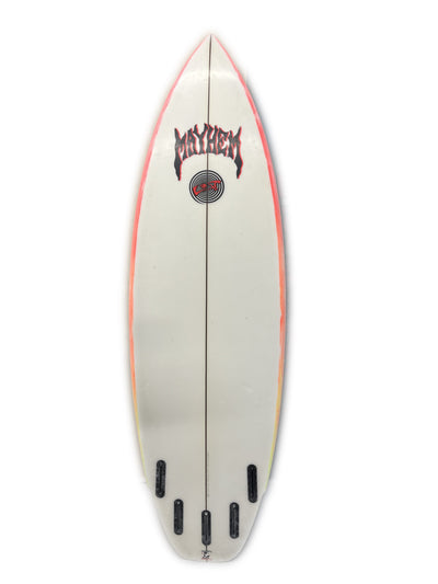 Used 6'0" Lost Surfboard (Clear/ Mulit Color)