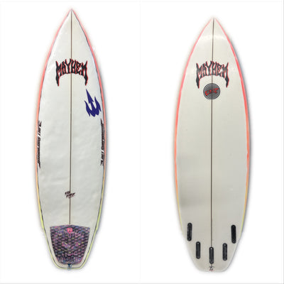 Used 6'0" Lost Surfboard (Clear/ Mulit Color)