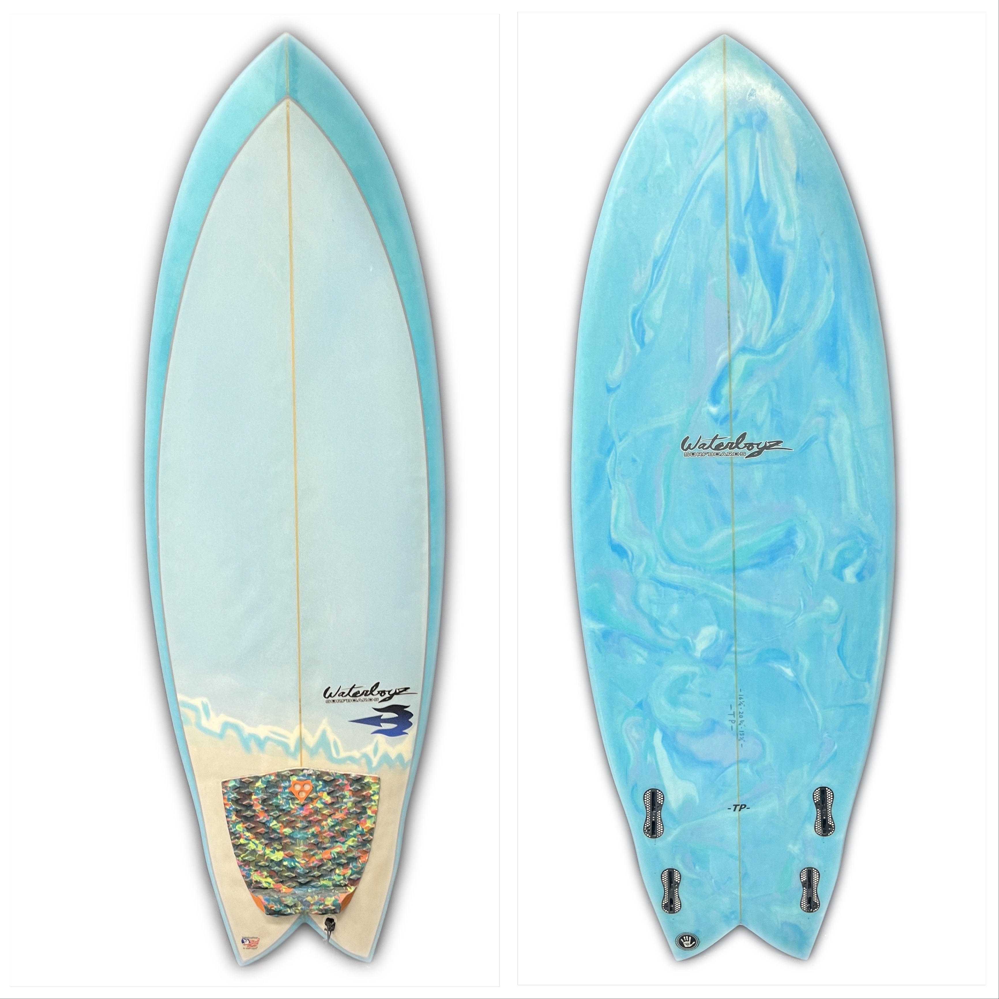 [woody]PLACEBO MASCHEN ショートボード 5'10\" Used Surfboards - Shortboards