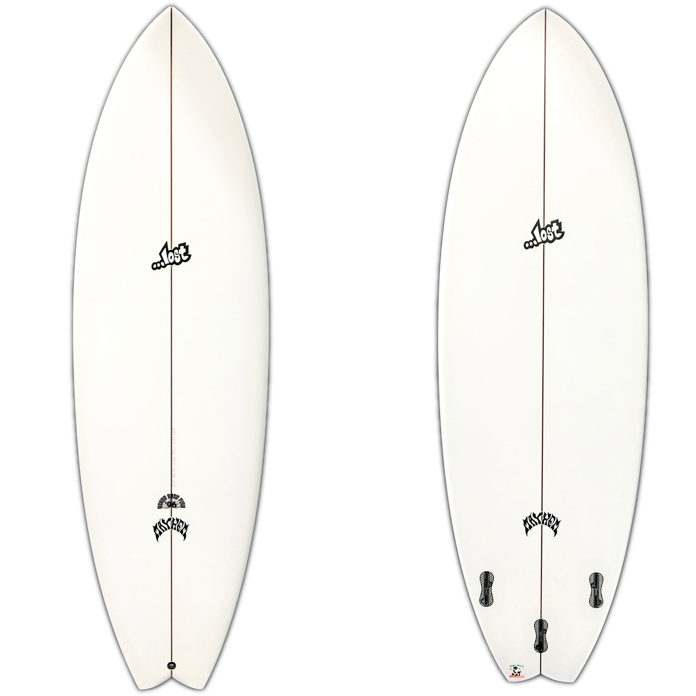 Lost 5'5" 1996 Round Nose Fish FCS II