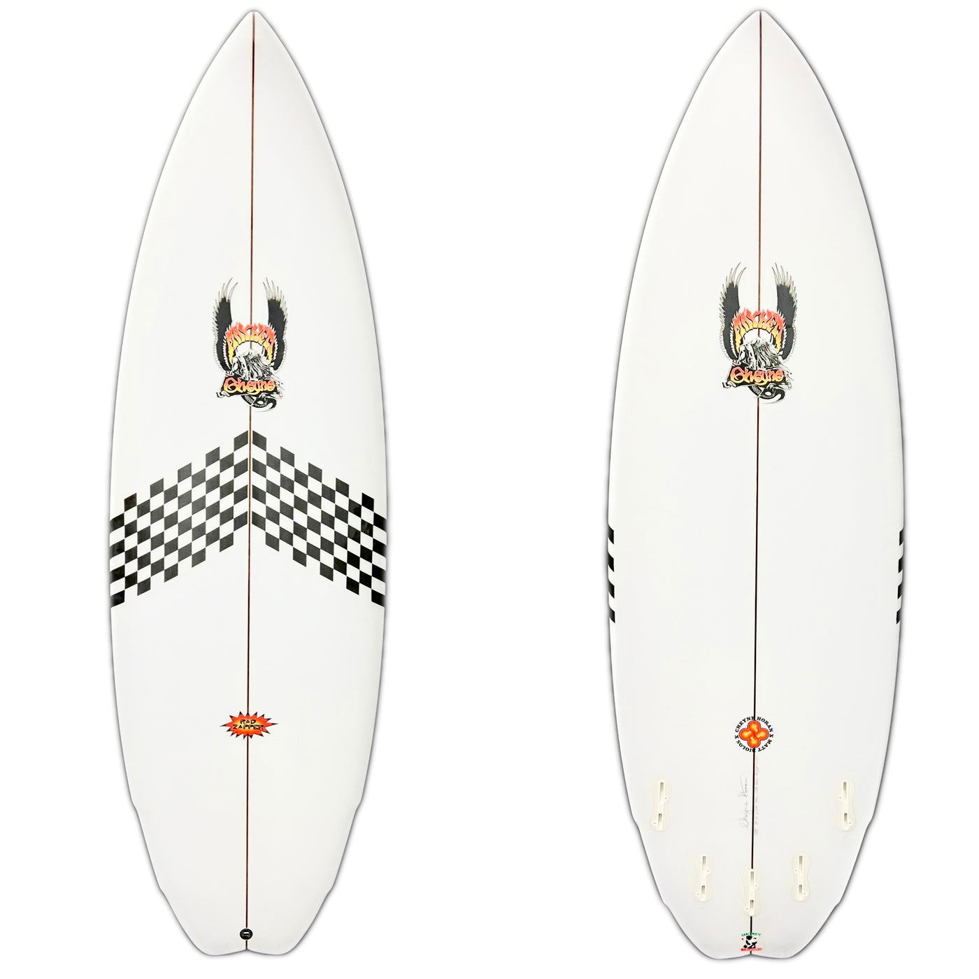 Lost 5'8" Rad Zapper FCS II (checker inlay)