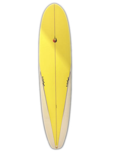 WBZ 8'0" Plank Funboard - yellow