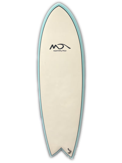 Used 5'10 MD Fish - Blue Rails