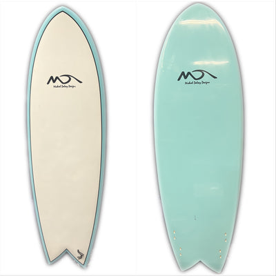 Used 5'10 MD Fish - Blue Rails