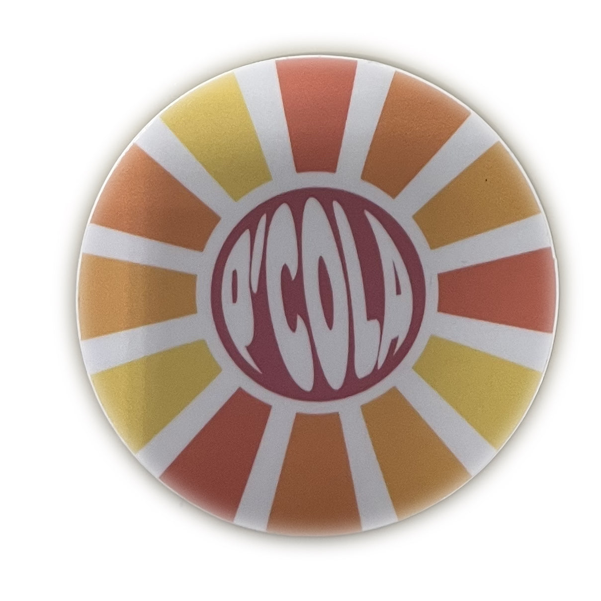 Pcola Sun Sticker - Red