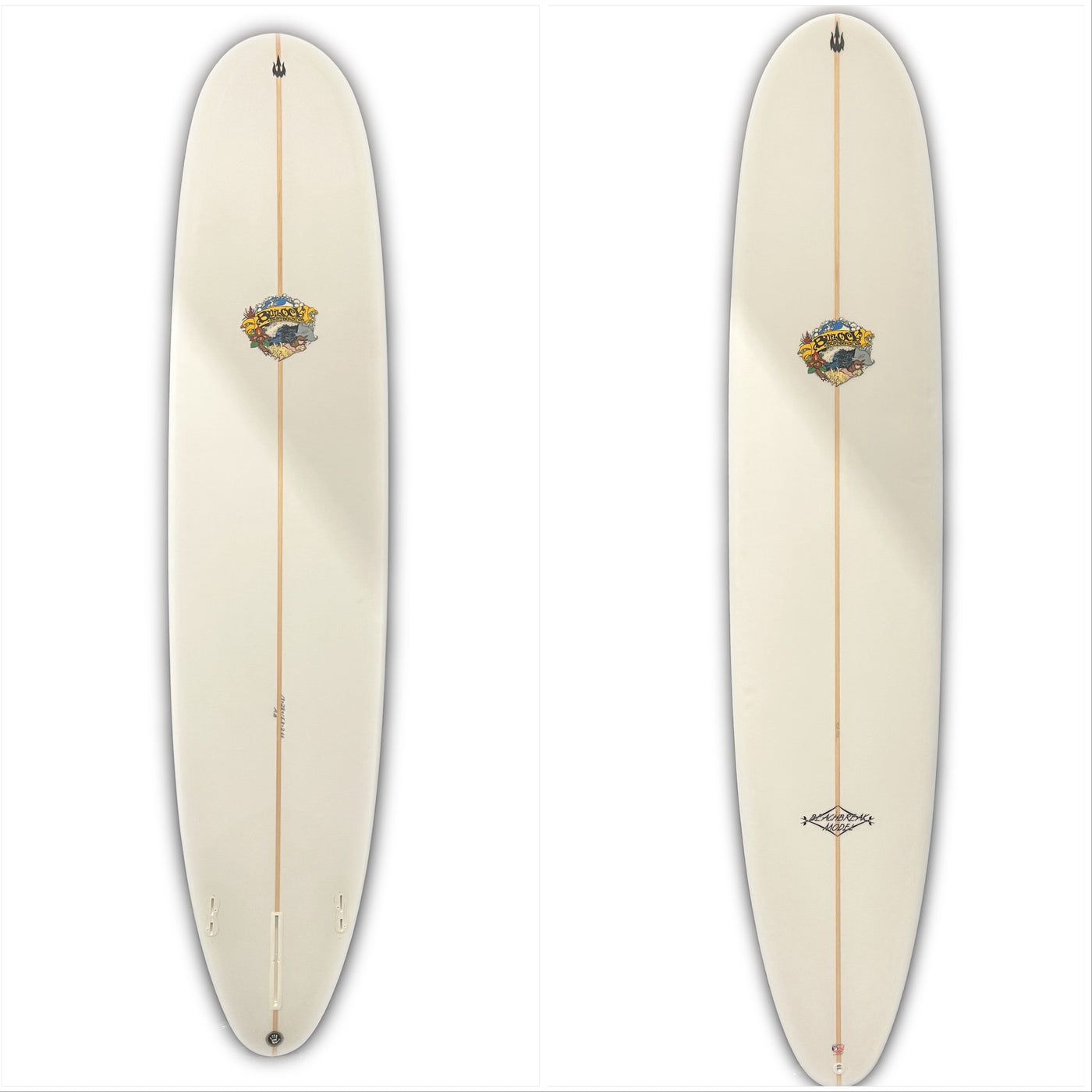 WBZ 9'0" Retro Beach Break Model - Clear
