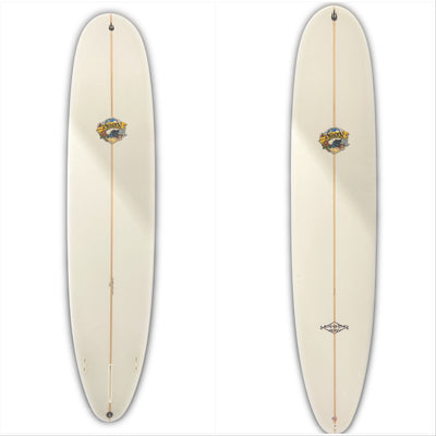 WBZ 9'0" Retro Beach Break Model - Clear