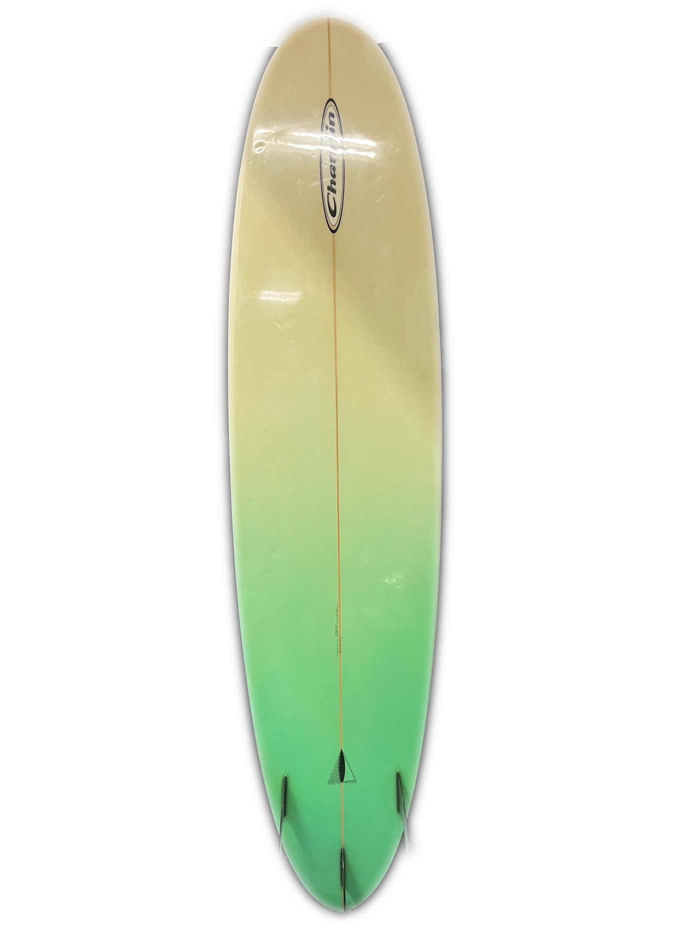 Used 8'0" Channin Funboard - Green - Glass In Fins (3x)