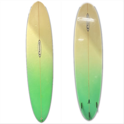 Used 8'0" Channin Funboard - Green - Glass In Fins (3x)