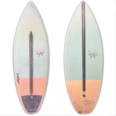 Used WBZ 5'3" Suspension Stringer Dragon Board (Pink/Blue)