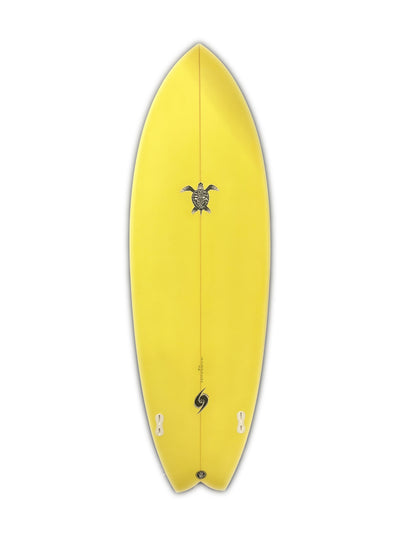 WBZ 6'0" Turbo Fish - Yellow