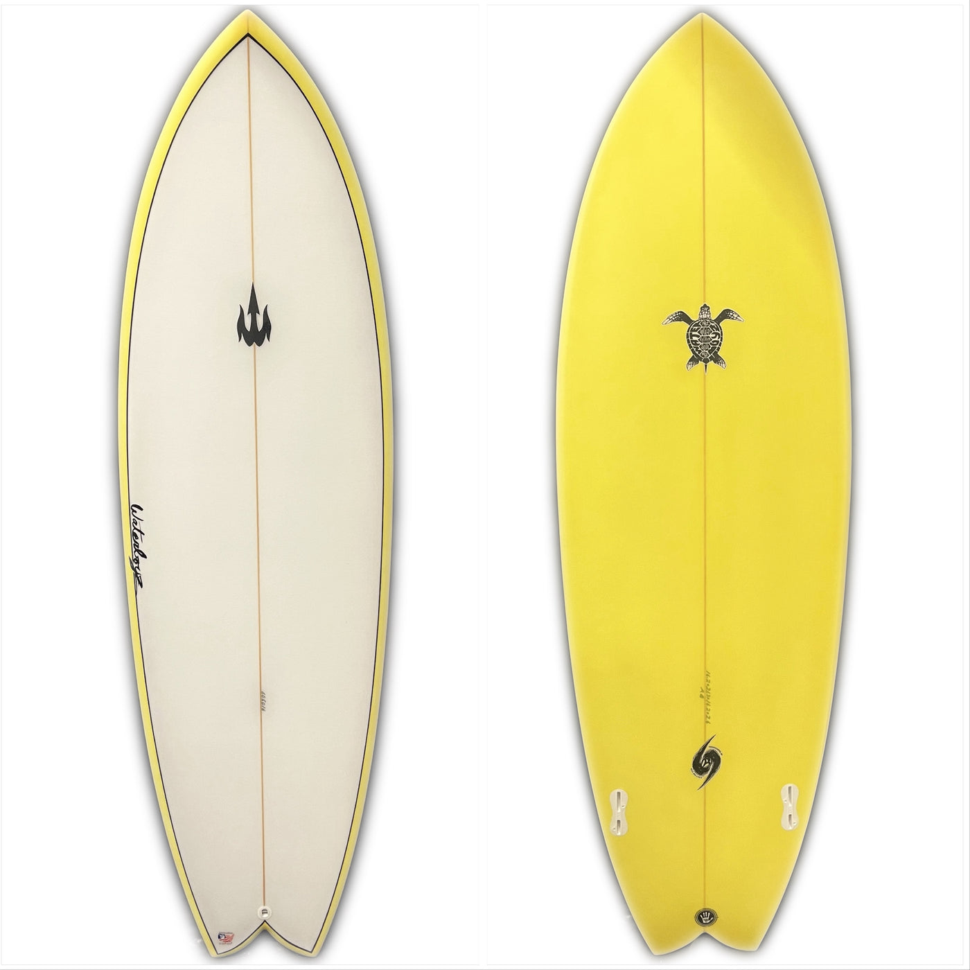 WBZ 6'0" Turbo Fish - Yellow