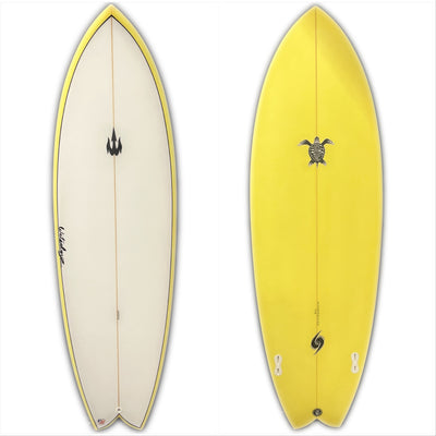 WBZ 6'0" Turbo Fish - Yellow