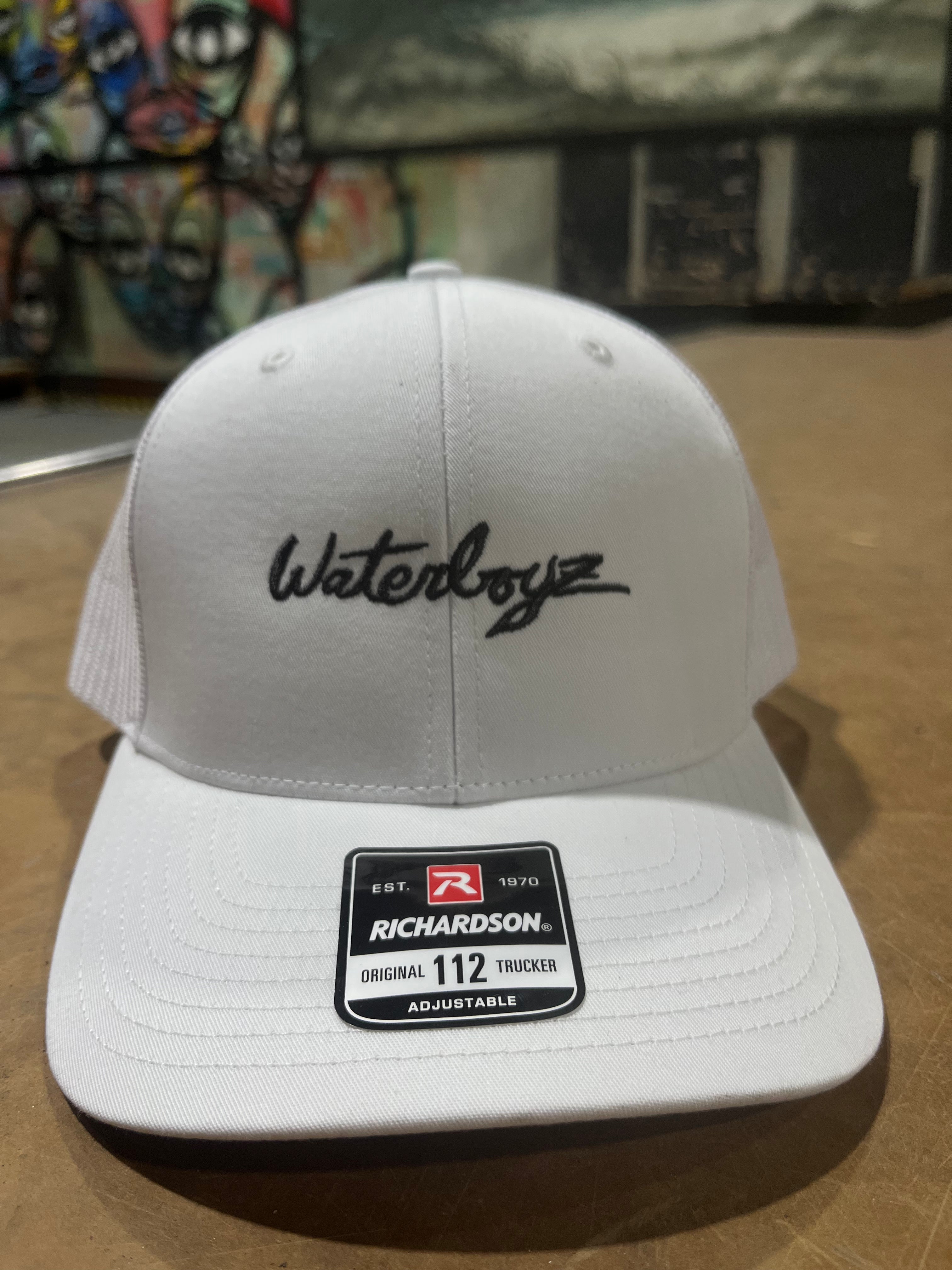 WBZ Trident White R112 Hat – Waterboyz