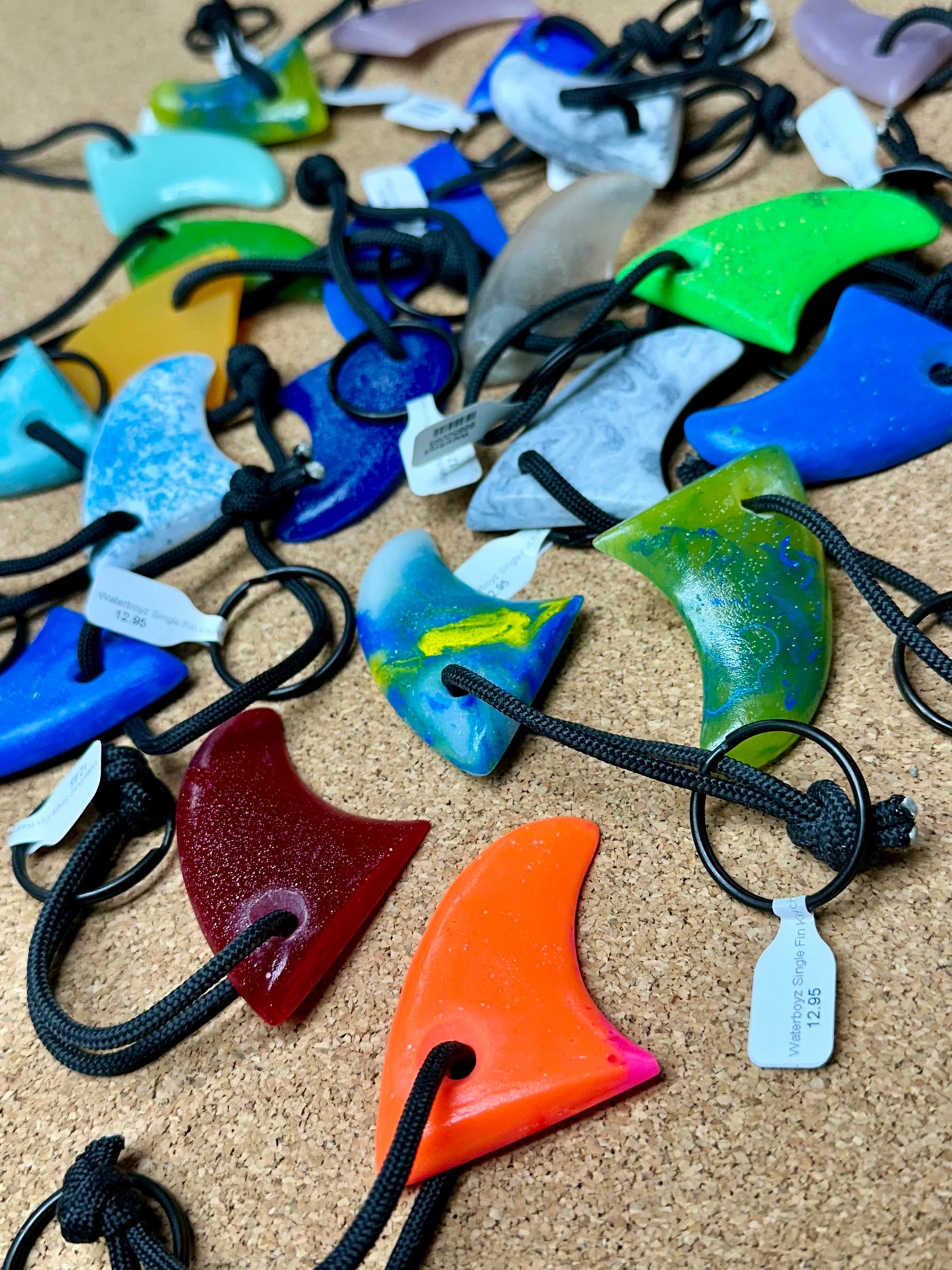 Waterboyz Single Fin Keychain