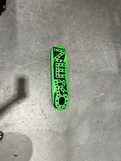ZERO Green Stacked Logo Deck 8.5 Dura-Slick