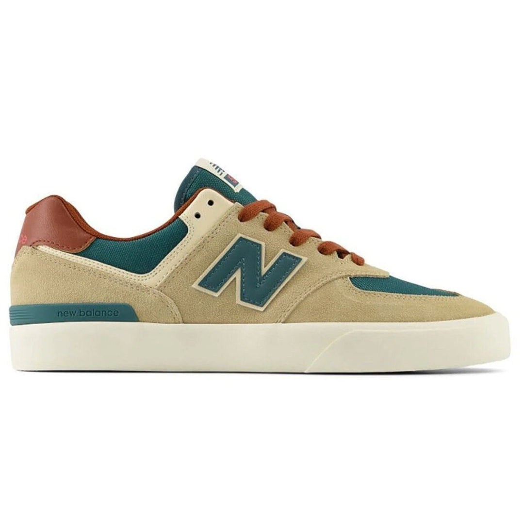 New Balance 574 - Vulc - Brown/Green – Waterboyz