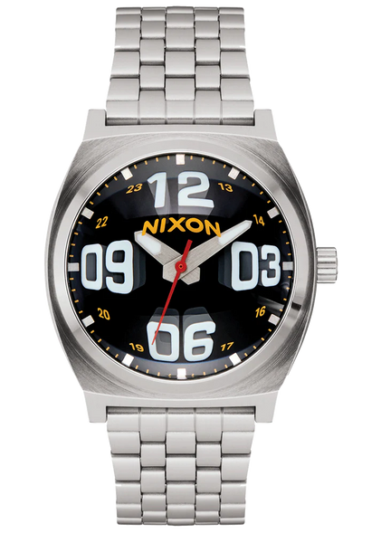 Reloj Nixon Corporal De Acero Inoxidable Totalmente Negro Nixon