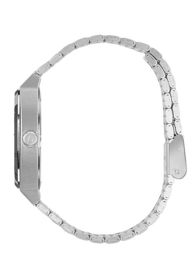 Nixon Time Teller Watch Silver/ Byron Blue