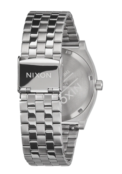 Nixon Time Teller Watch Silver/ Byron Blue